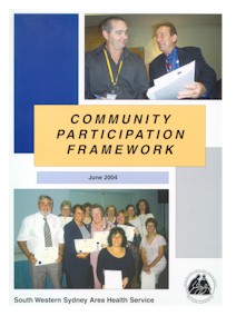 Cover image: Link to Community Participation Framework