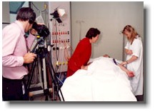 Filming in progress