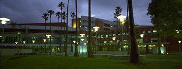 Conference Centre at night