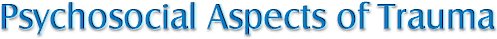 Psychosocial Aspects of Trauma